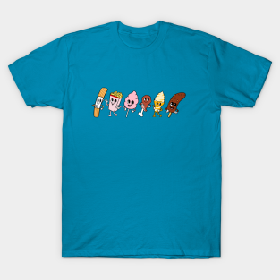 Theme Park T-Shirt - Lets All Go To A Theme Park by Dan's Awful Vacation Shirt Outlet